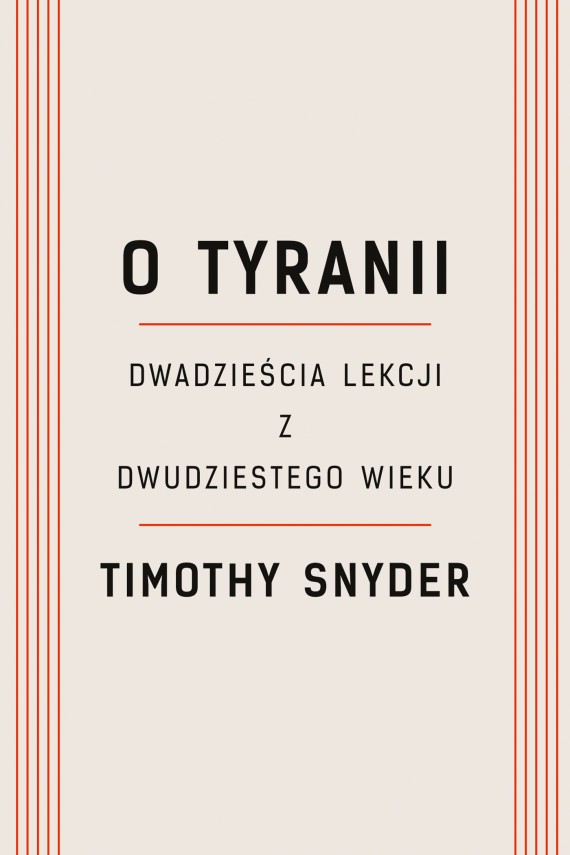 okładka O tyraniiebook | EPUB, MOBI | Timothy Snyder