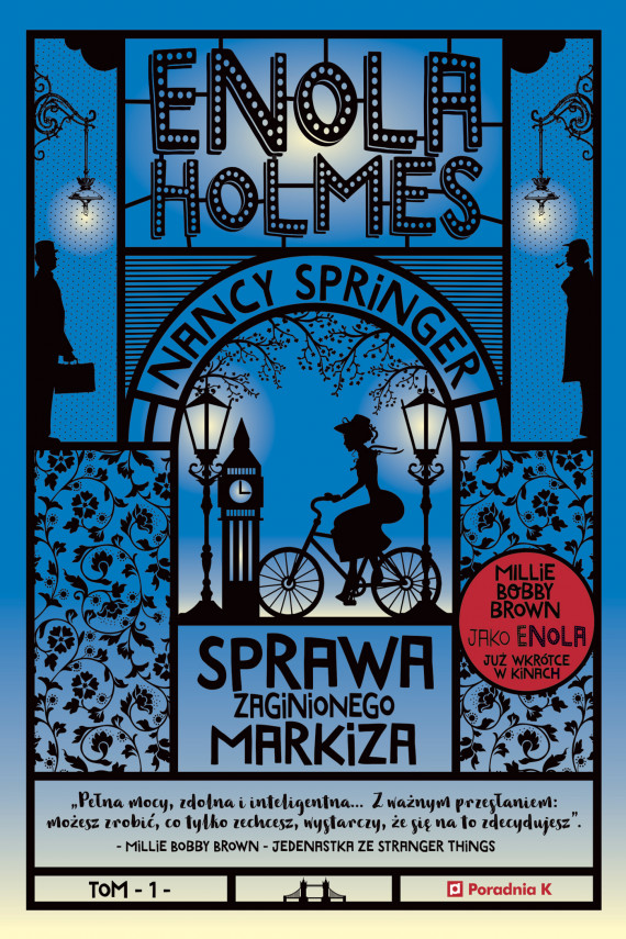 okładka Enola Holmes. Sprawa zaginionego markizaebook | EPUB, MOBI | Nancy Springer