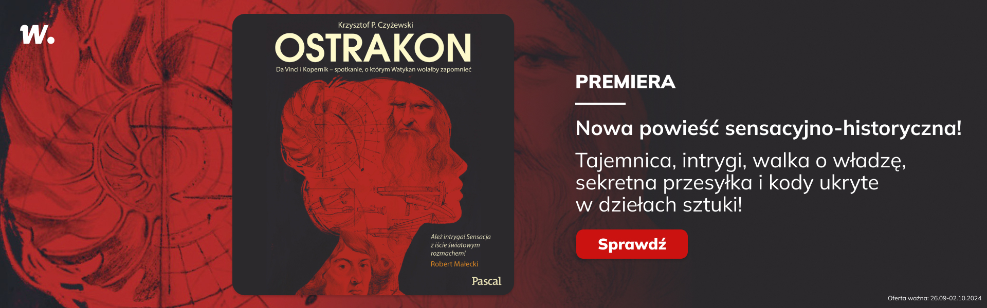 Grafika prowadzi do promocji: Osrtrakon - premiera audiobooka