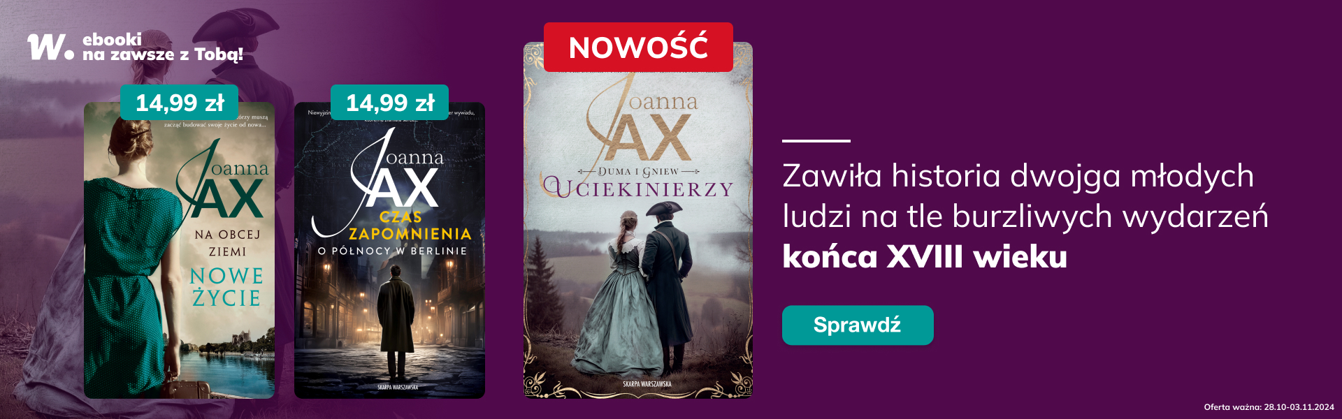 Grafika prowadzi do promocji: Duma i gniew. Uciekinierzy - premiera