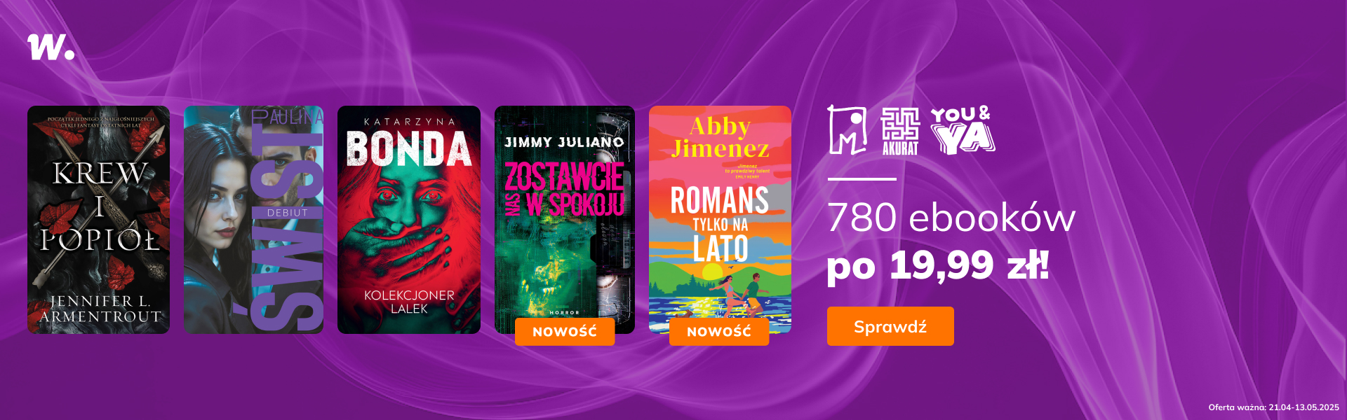 Grafika prowadzi do promocji: 780 ebooków po 19,99 zł!