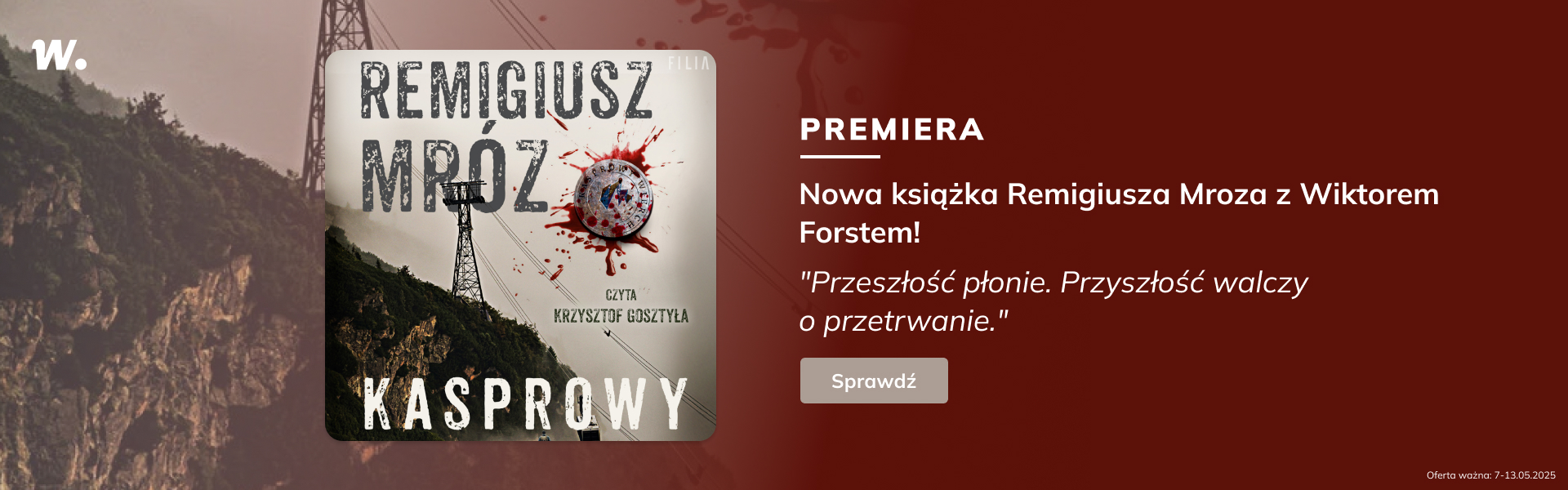 Grafika prowadzi do promocji: Remigiusz Mróz - premiera