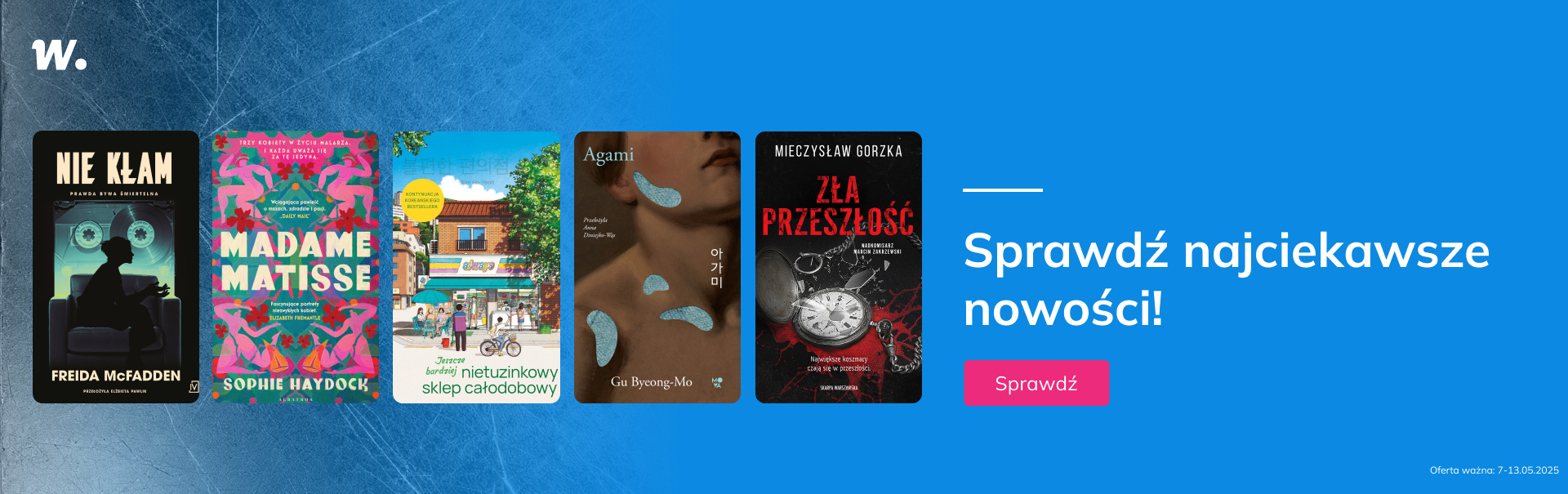Grafika prowadzi do promocji: Majowe nowości