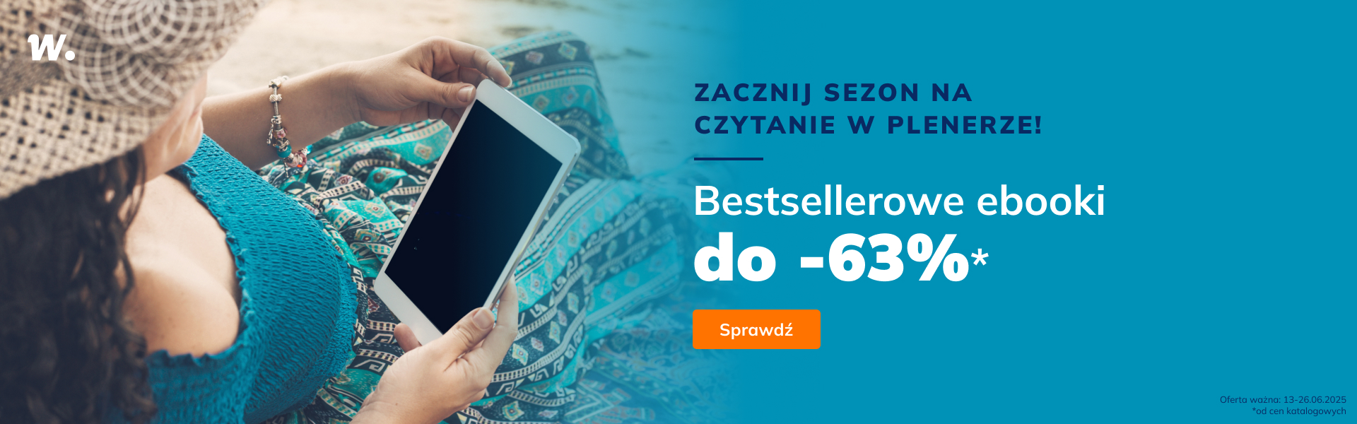 Grafika prowadzi do promocji: Zabierz ebooka w plener!