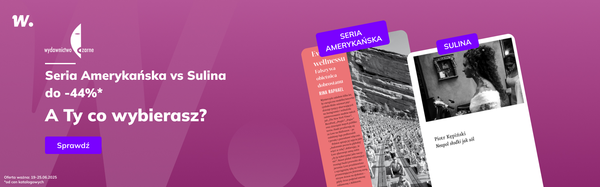 Grafika prowadzi do promocji: Czarne: Seria Amerykańska vs Sulina