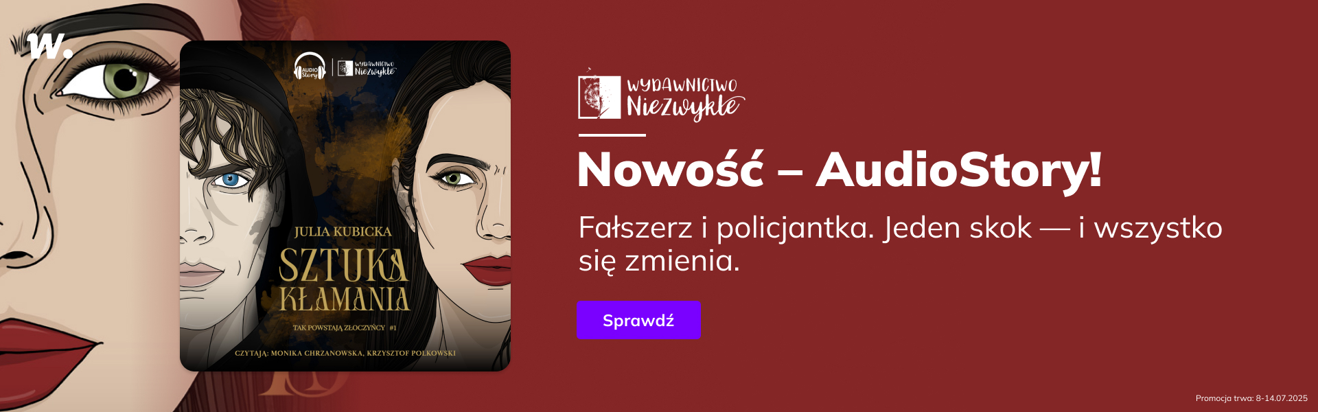 Grafika prowadzi do promocji: Premiera "Sztuka kłamania"