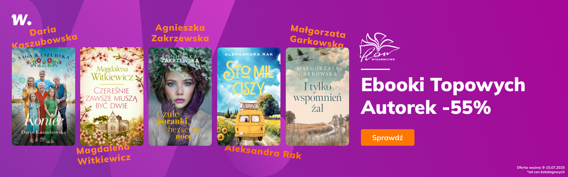 Grafika prowadzi do promocji: 5 Autorek od Wydawnictwa Flow -55%