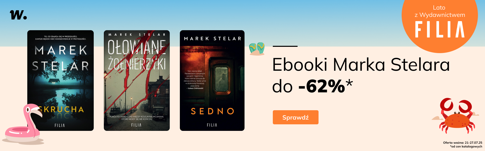 Grafika prowadzi do promocji: Ebooki Marka Stelara do -62%