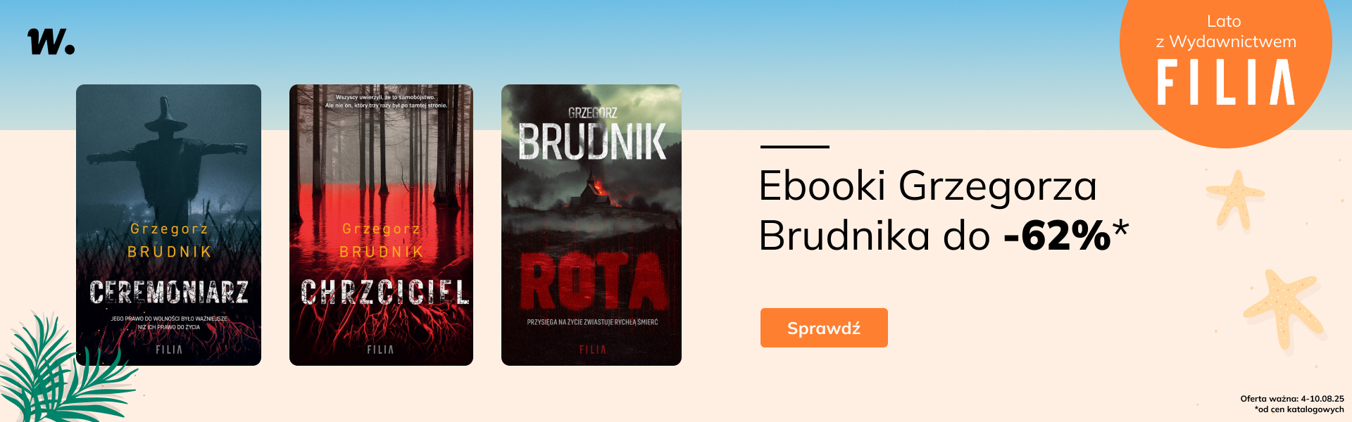 Grafika prowadzi do promocji: Ebooki Grzegorza Brudnika do -62%