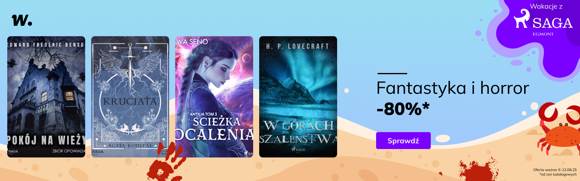 Grafika prowadzi do promocji: Saga Egmont: fantastyka i horror -80%