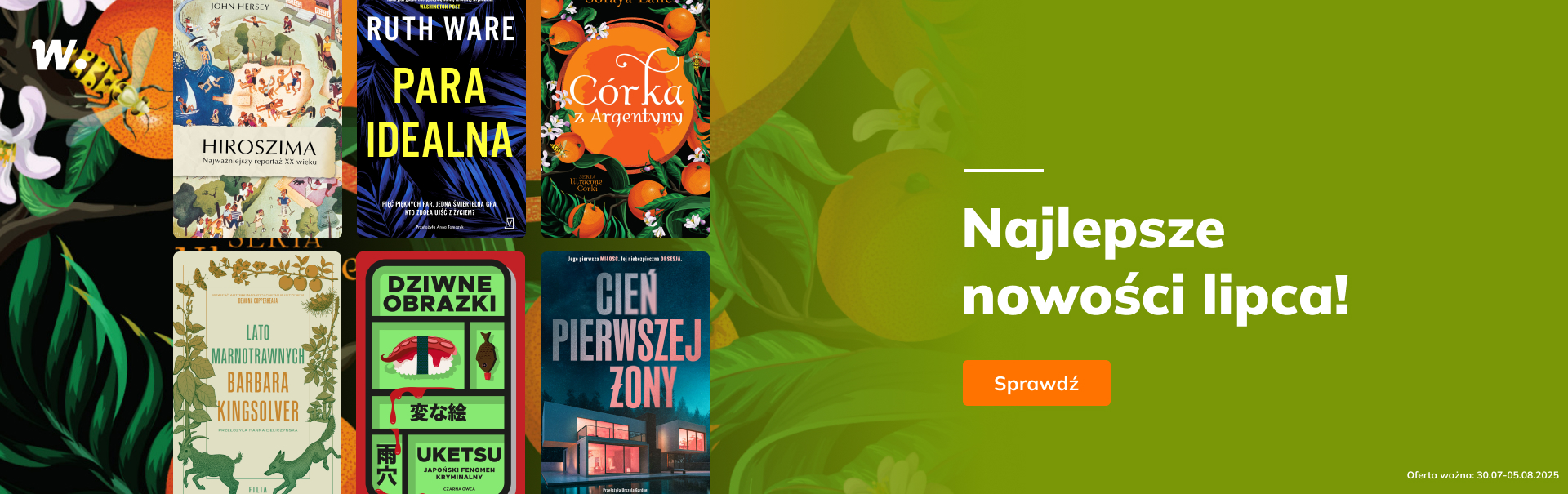 Grafika prowadzi do promocji: Najlepsze nowosci lipca