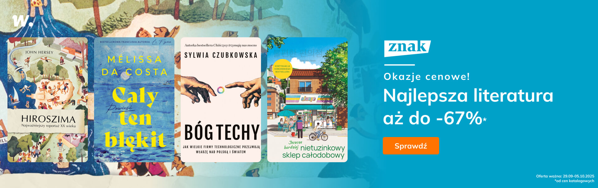 Grafika prowadzi do promocji: Okazje cenowe od Znaku!