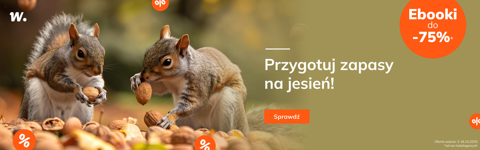 Grafika prowadzi do promocji: Przygotuj zapasy na jesień! Ebooki do -75%