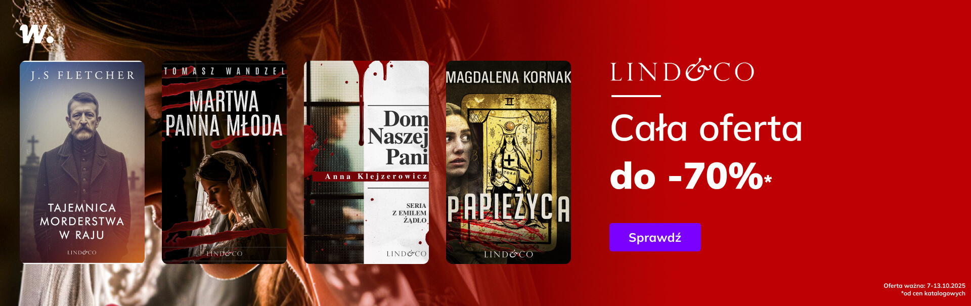 Grafika prowadzi do promocji: Lind&Co. Cała oferta do -70%!