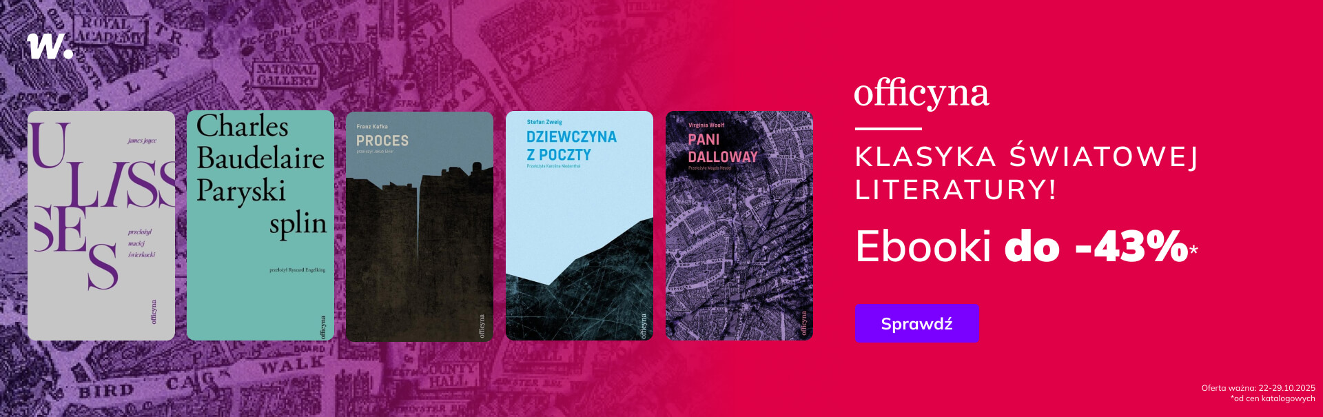 Grafika prowadzi do promocji: Wydawnictwo Officyna: ebooki do -43%