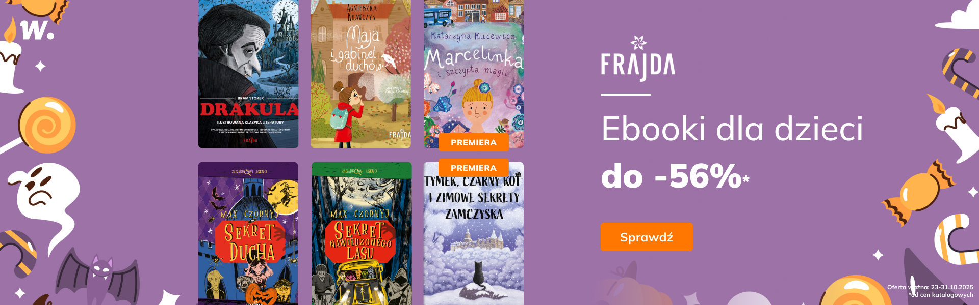 Grafika prowadzi do promocji: Frajda: ebooki dla dzieci do -56%