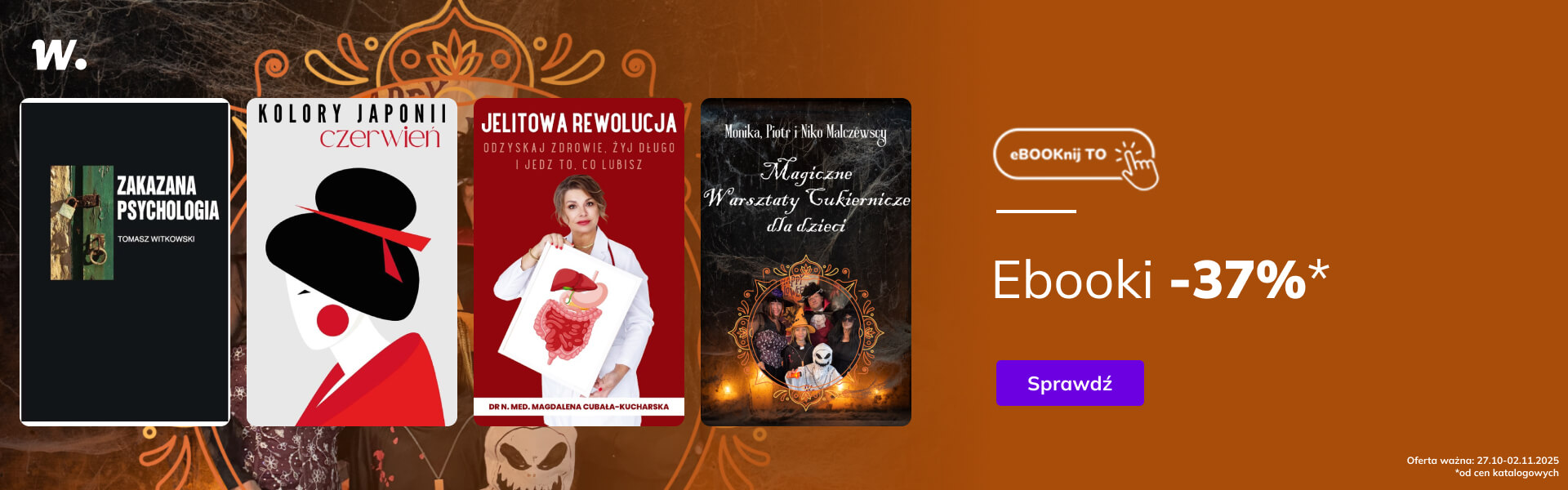 Grafika prowadzi do promocji: eBOOKnij to - ebooki -37%
