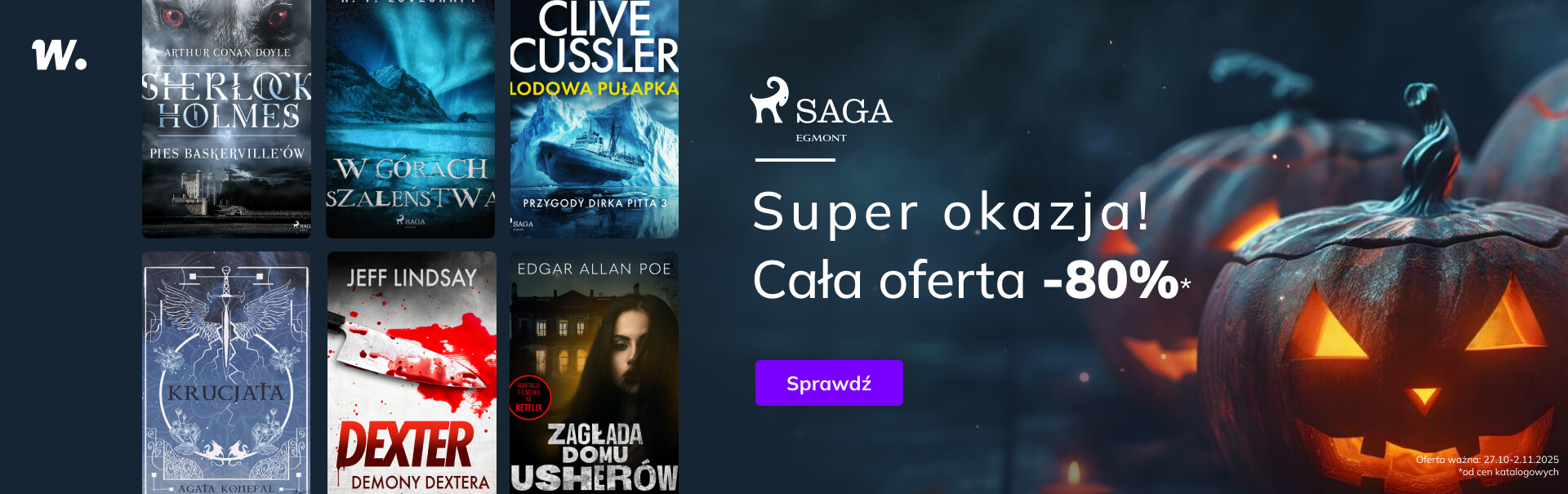 Grafika prowadzi do promocji: Saga Egmont: cała oferta -80%