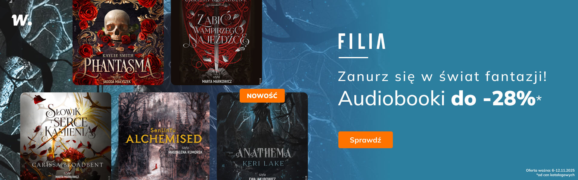 Grafika prowadzi do promocji: Filia. Fantastyka do -28%