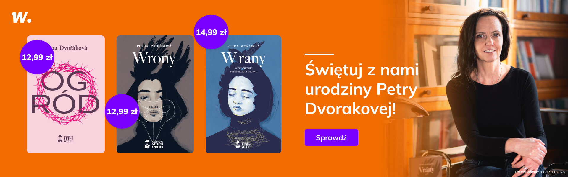 Grafika prowadzi do promocji: Urodziny Petry Dvorakovej
