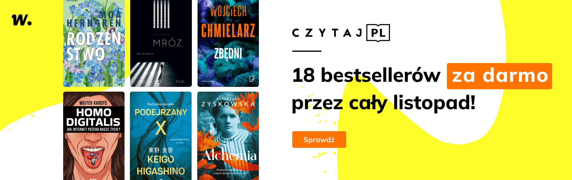Grafika prowadzi do promocji: Czytaj PL 2025