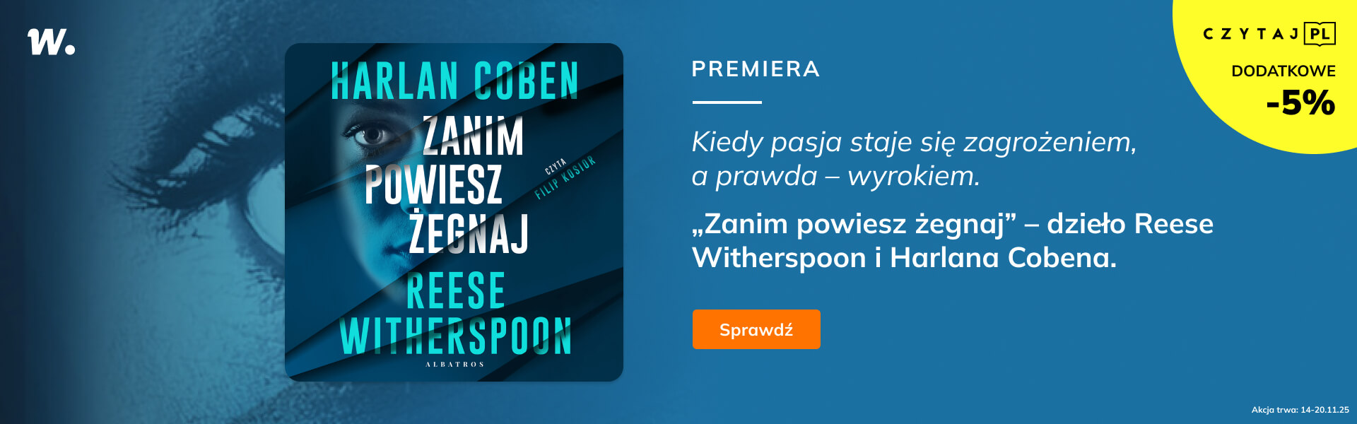 Grafika prowadzi do promocji: Premiera "Zanim powiesz żegnaj"