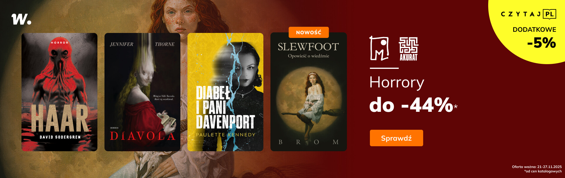 Grafika prowadzi do promocji: Horrory do -44%