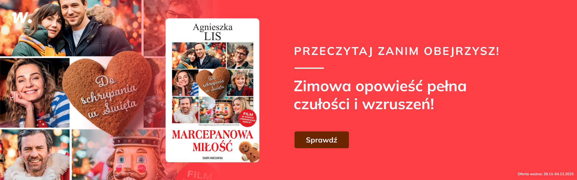 Grafika prowadzi do promocji: Marcepanowa miłóść - przeczytaj zanim obejrzysz!