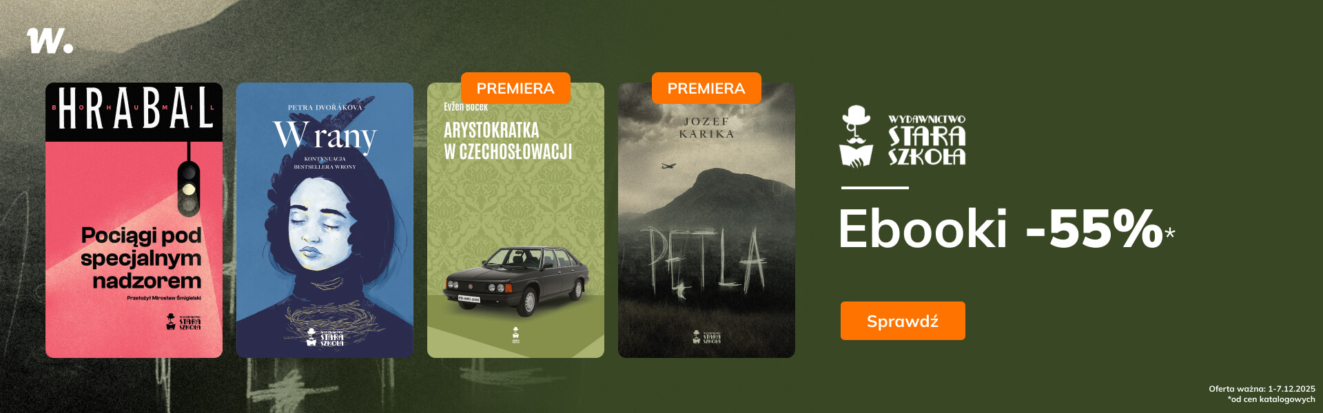 Grafika prowadzi do promocji: Stara Szkoła -55%