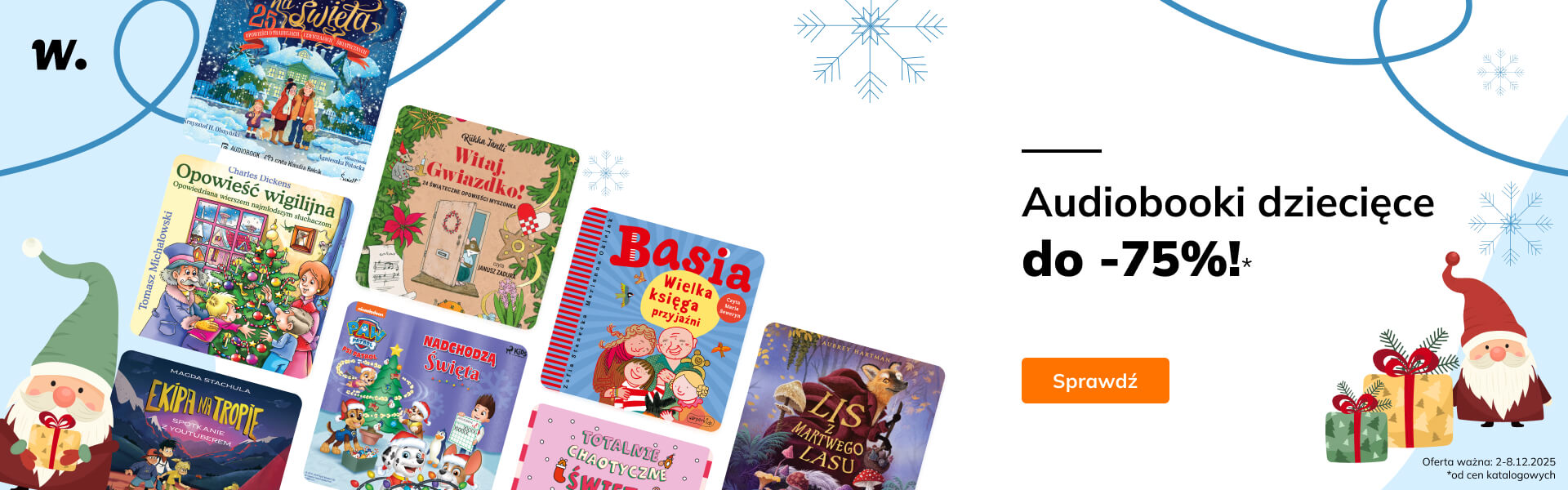 Grafika prowadzi do promocji: Audiobooki dla dzieci do -75%!