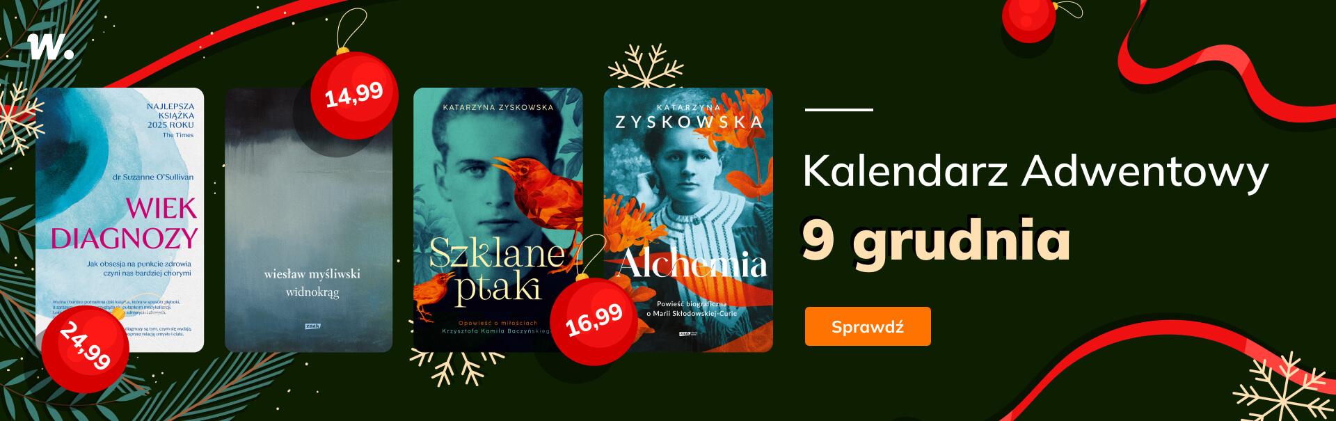 Grafika prowadzi do promocji: Ebookowy Kalendarz Adwentowy - 9 grudnia