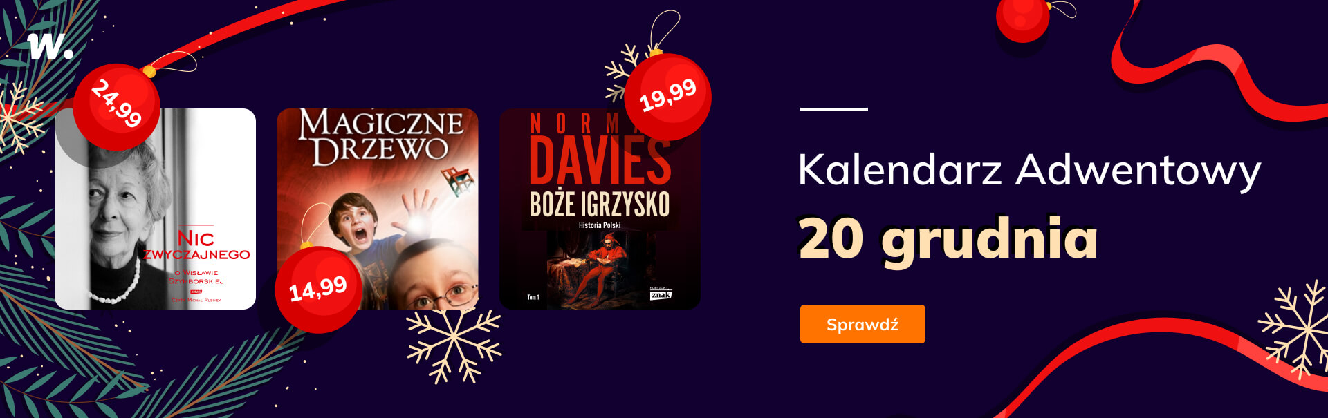 Grafika prowadzi do promocji: Kalendarz adwentowy - 20 grudnia