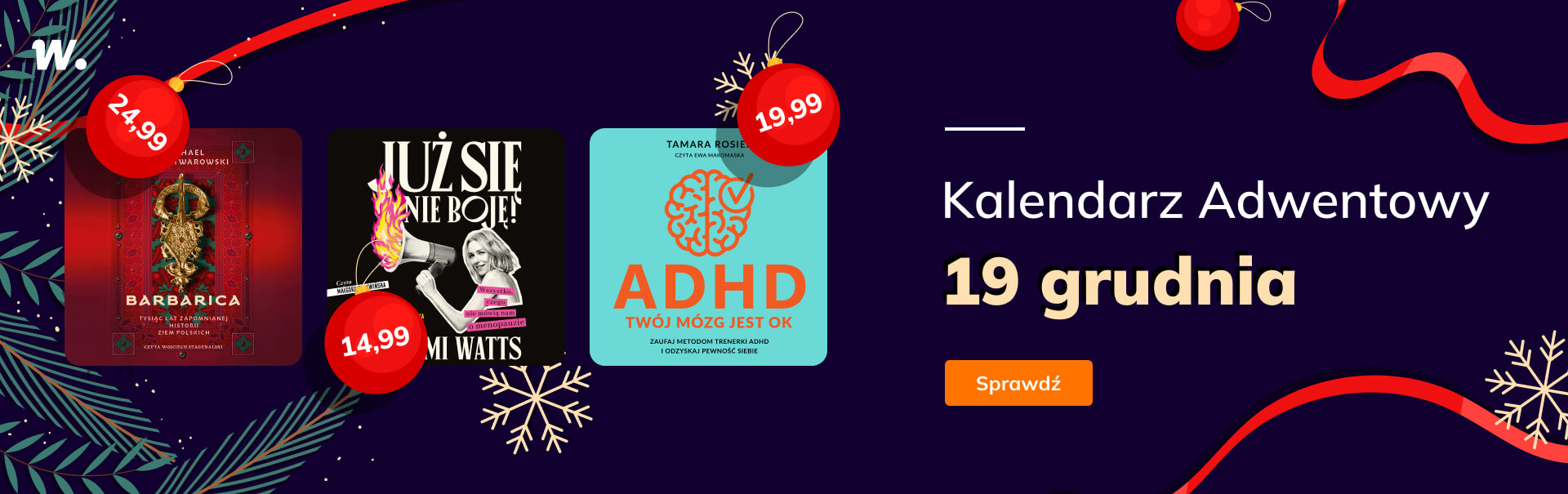 Grafika prowadzi do promocji: Kalendarz adwentowy - 19 grudnia