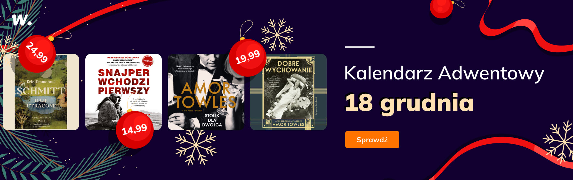 Grafika prowadzi do promocji: Kalendarz adwentowy - 18 grudnia