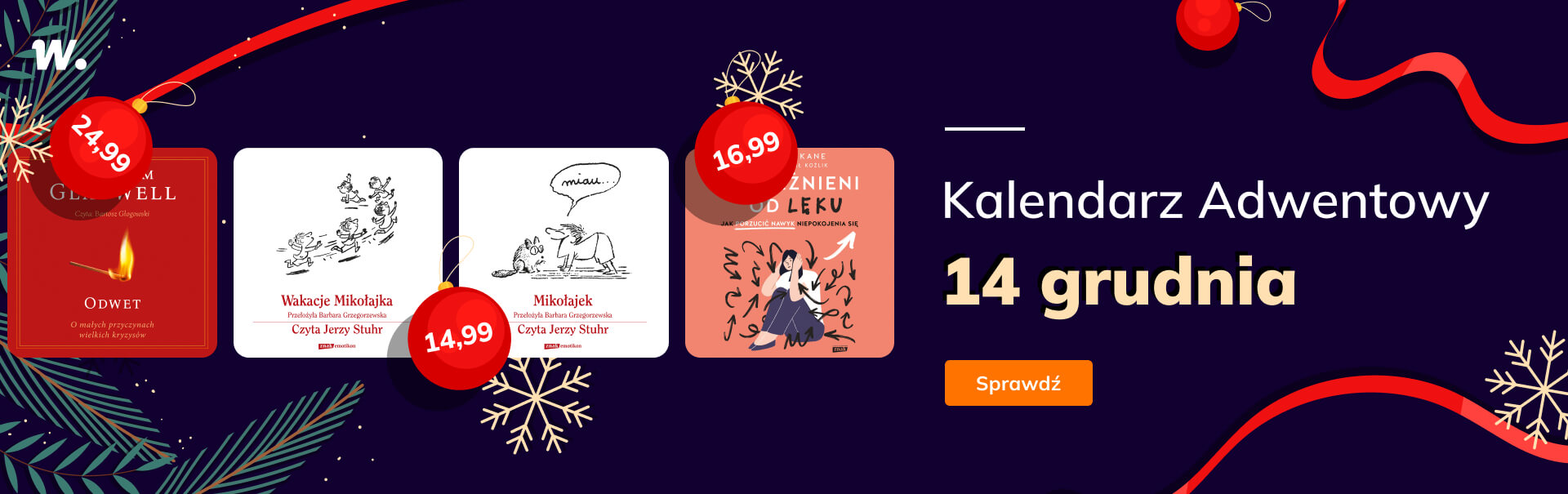 Grafika prowadzi do promocji: Kalendarz adwentowy - 14 grudnia