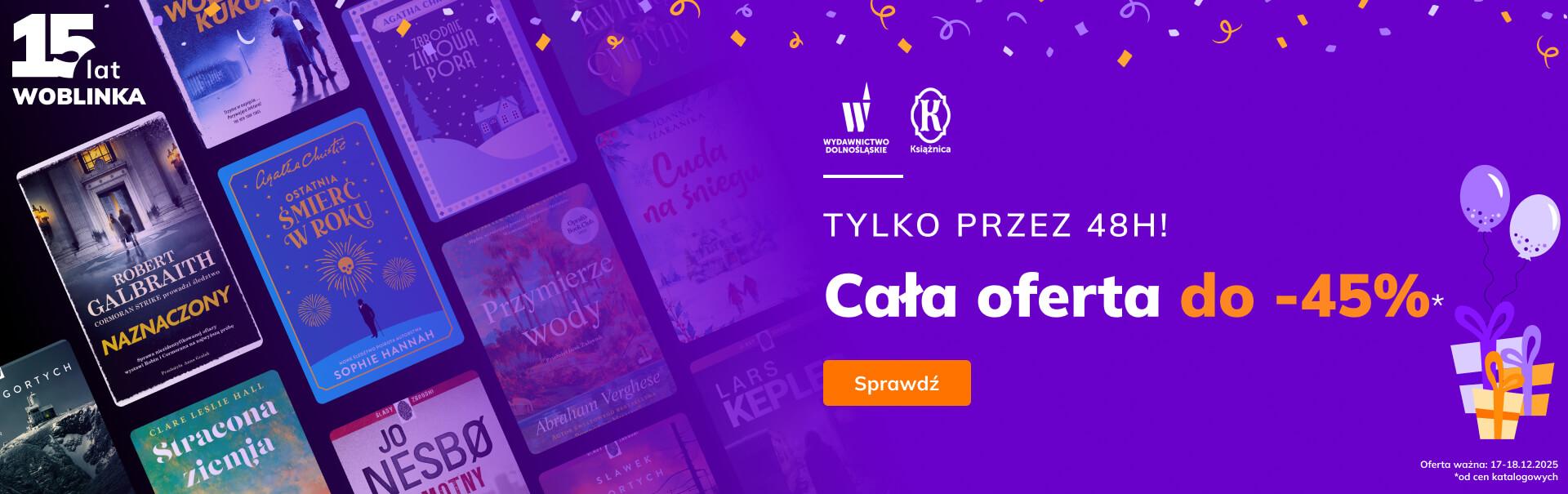 Grafika prowadzi do promocji: Urodziny: Dolnośląskie i Książnica do -45%