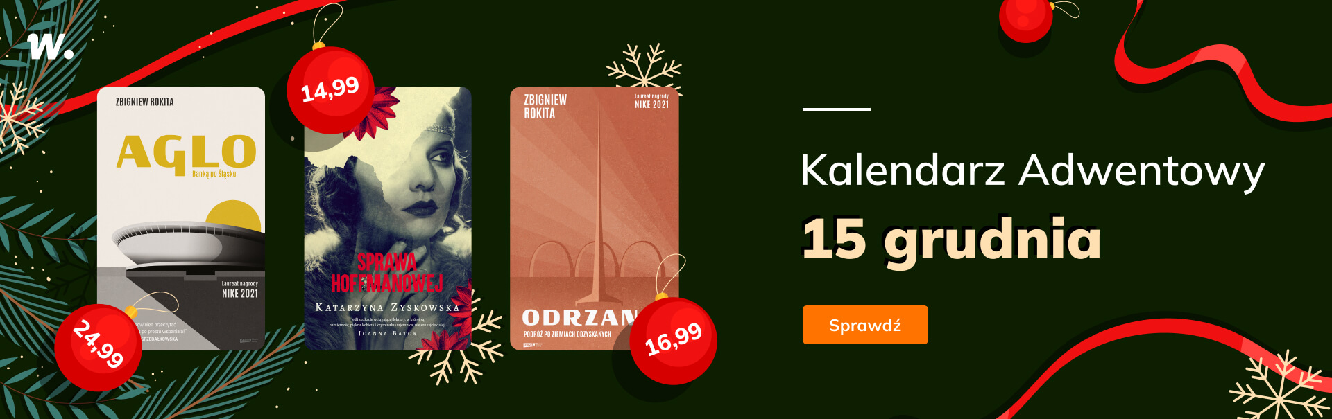 Grafika prowadzi do promocji: Ebookowy Kalendarz Adwentowy - 15 grudnia