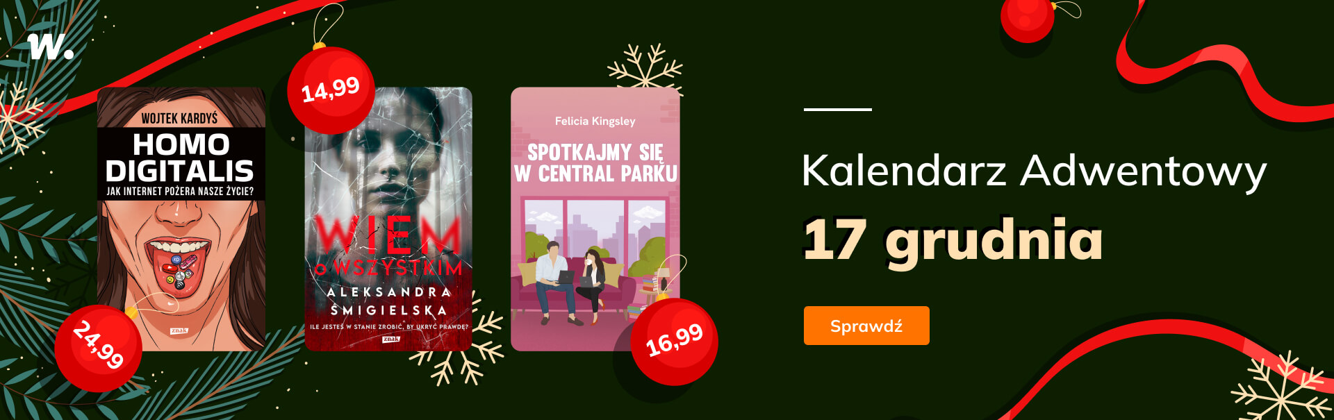 Grafika prowadzi do promocji: Ebookowy Kalendarz Adwentowy - 17 grudnia