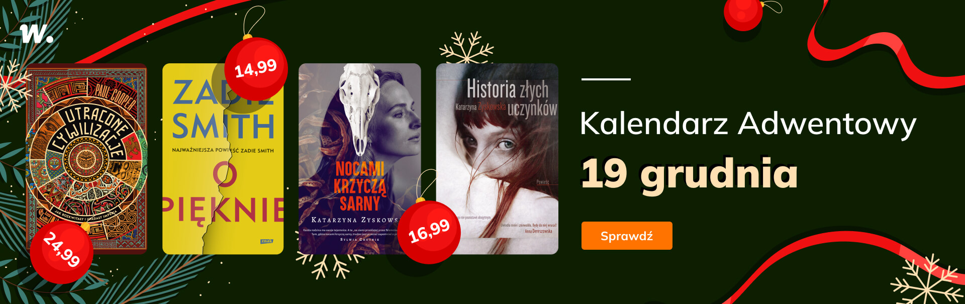 Grafika prowadzi do promocji: Ebookowy Kalendarz Adwentowy - 19 grudnia