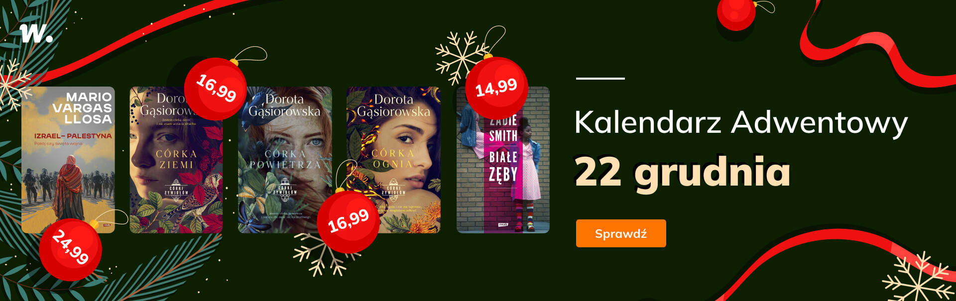 Grafika prowadzi do promocji: Ebookowy Kalendarz Adwentowy -  22 grudnia