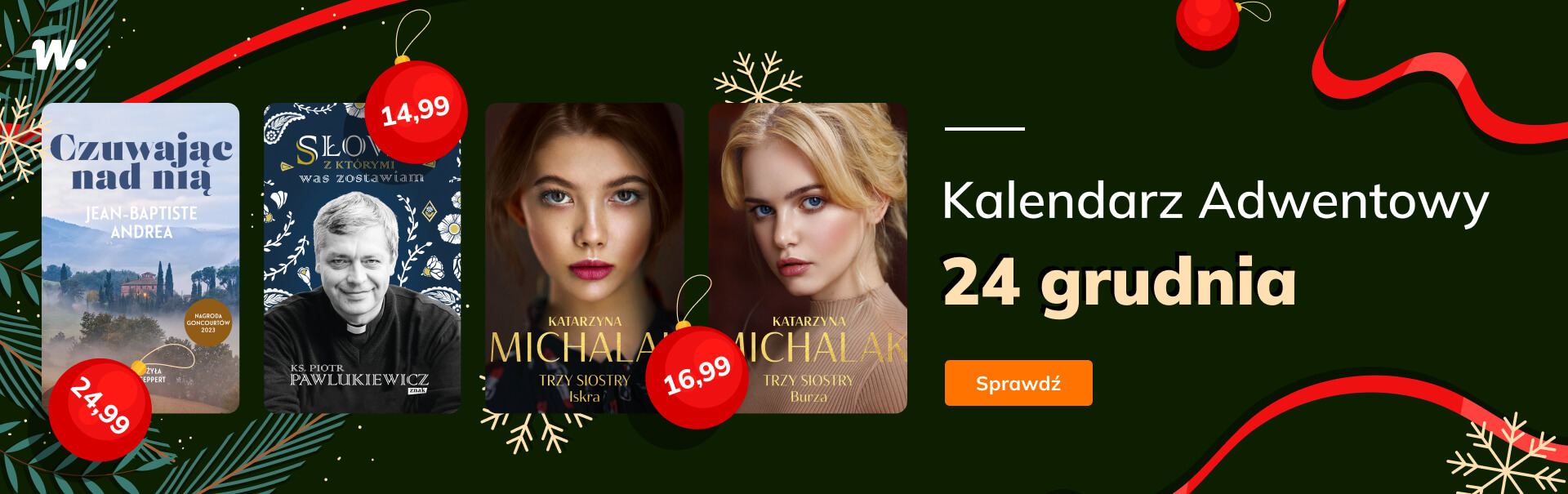 Grafika prowadzi do promocji: Ebookowy Kalendarz Adwentowy -  24 grudnia