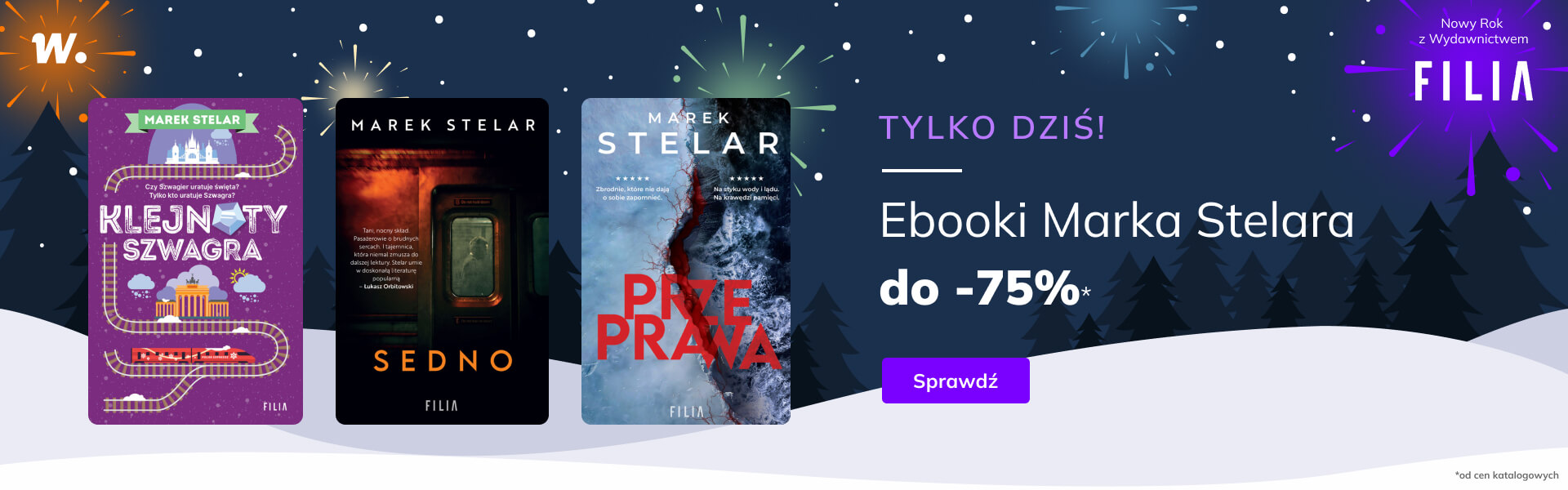 Grafika prowadzi do promocji: Ebooki Marka Stelara do -75%