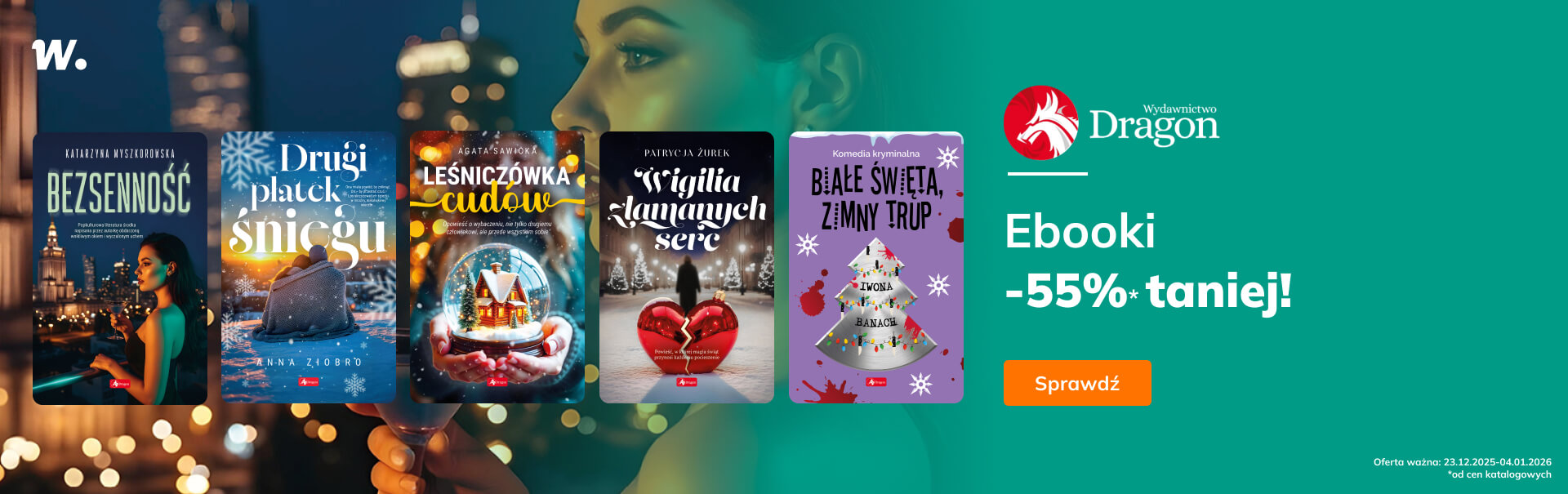 Grafika prowadzi do promocji: Wydawnictwo Dragon -55%