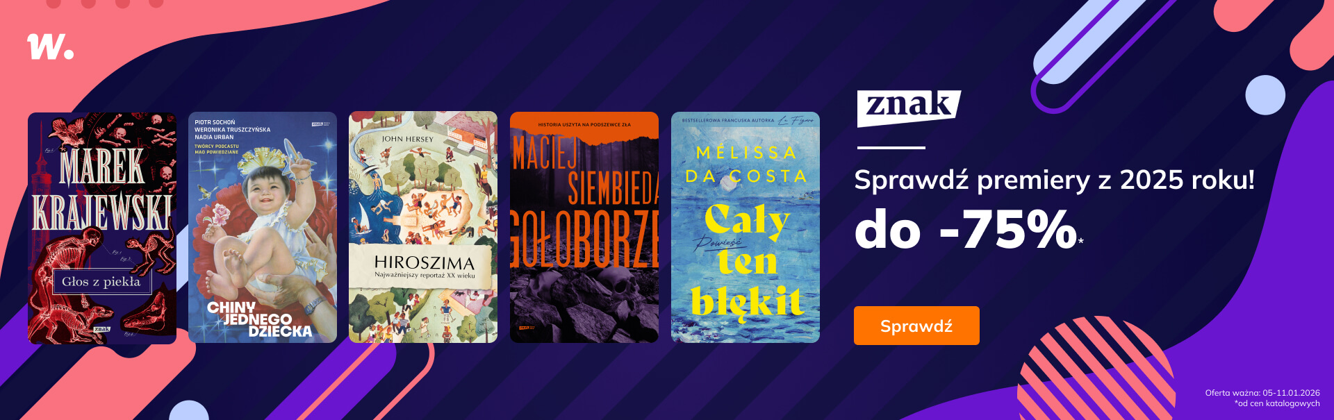 Grafika prowadzi do promocji: Premiery Znaku z 2025 roku