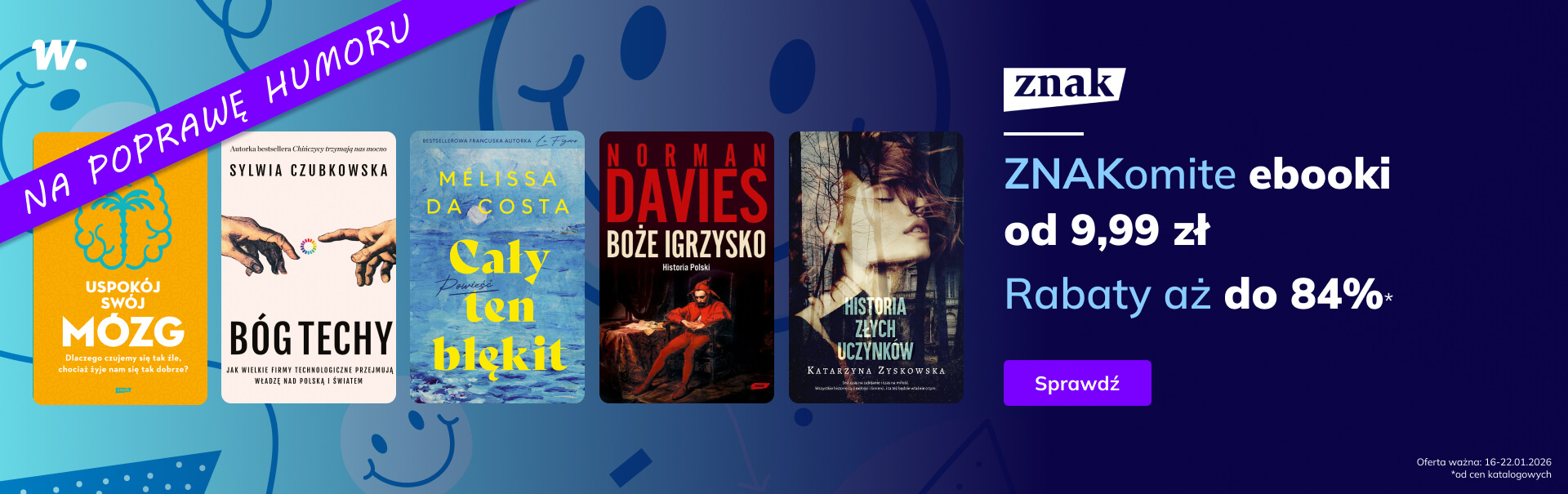 Grafika prowadzi do promocji: ZNAKomite ceny na poprawę humoru