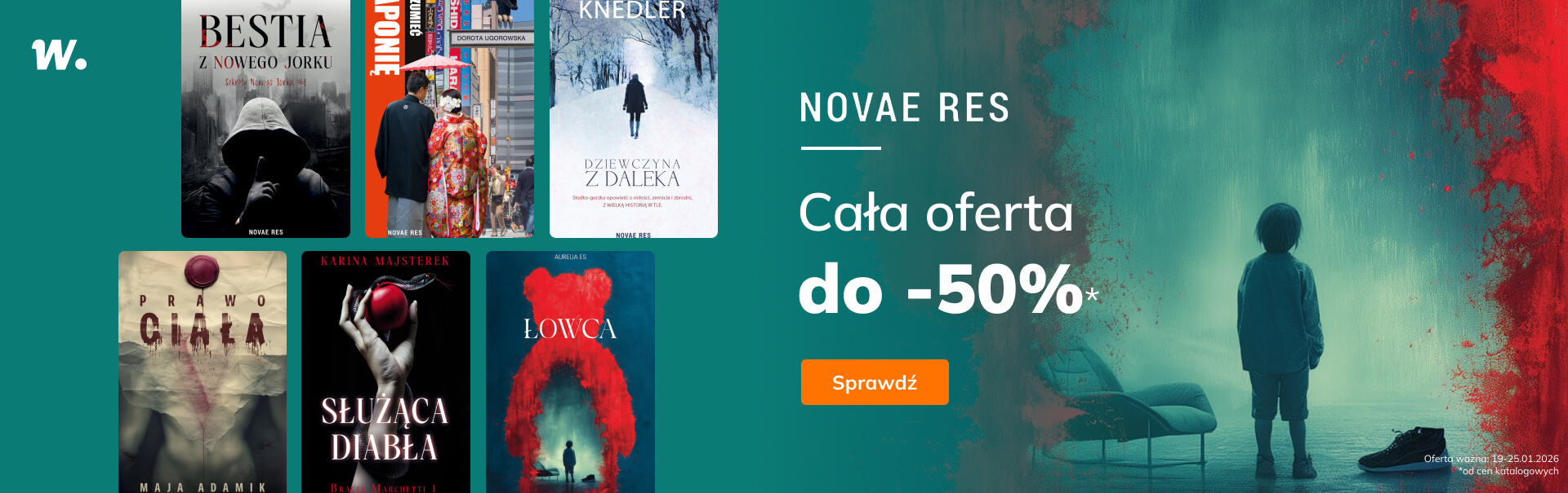 Grafika prowadzi do promocji: Wydawnictwo Novae Res - cała oferta do -50%