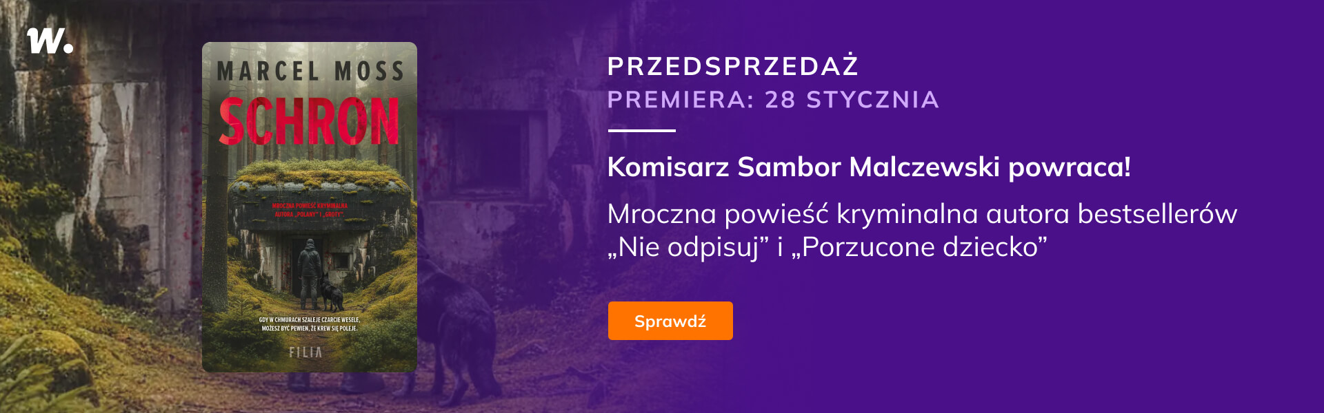 Grafika prowadzi do promocji: „Schron” Marcela Mossa - przedsprzedaż