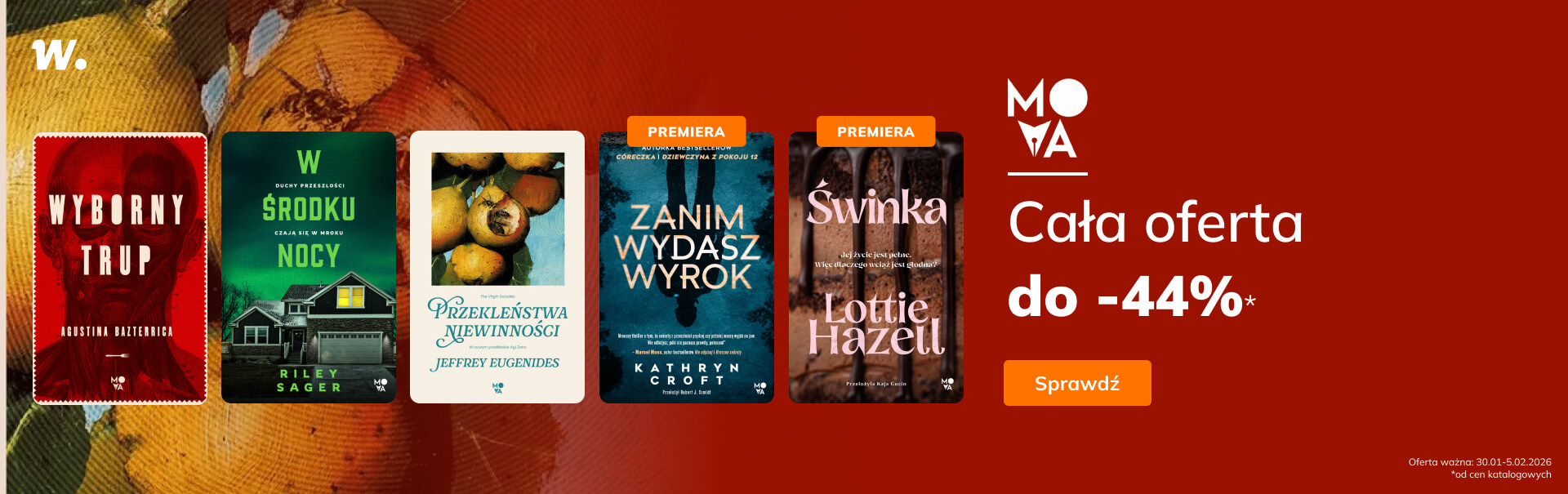 Grafika prowadzi do promocji: Wydawnictwo Mova - ebooki do -44%