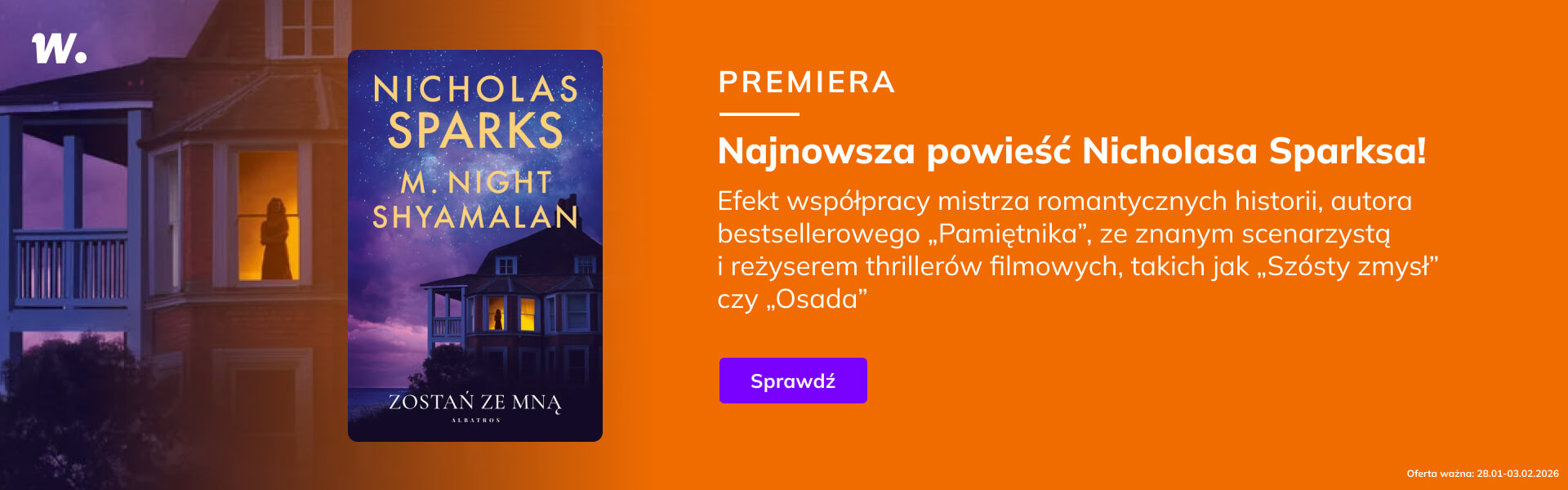 Grafika prowadzi do promocji: Zostań ze mną - premiera