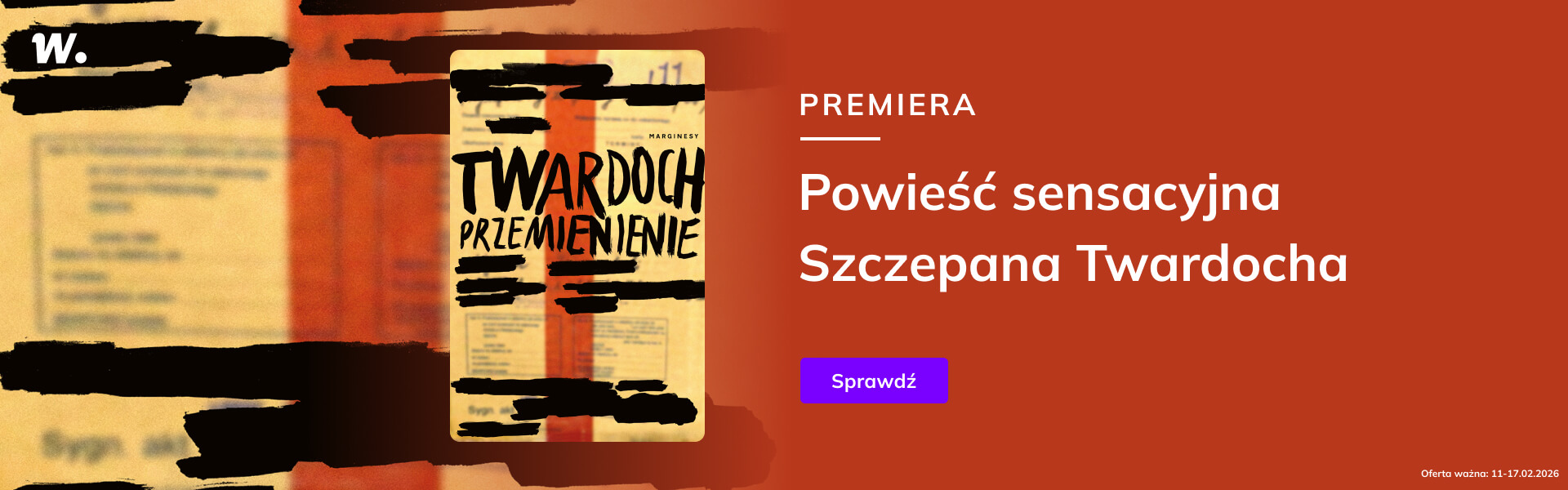 Grafika prowadzi do promocji: „Przemienienie” Szczepana Twardocha - premiera